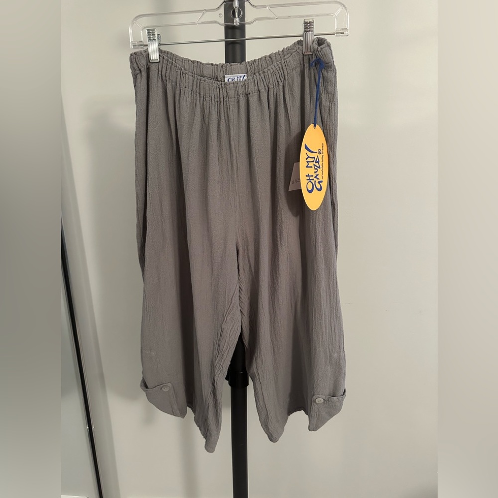 Oh My Gauze! BETH 2 Pants - color Nickel - size 2 - Brand new with tags